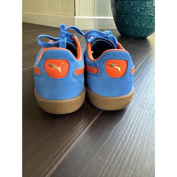 Puma Palermo Royal Blue Orange Gum Women’s Sz EU 37.5 - Picture 4 of 5